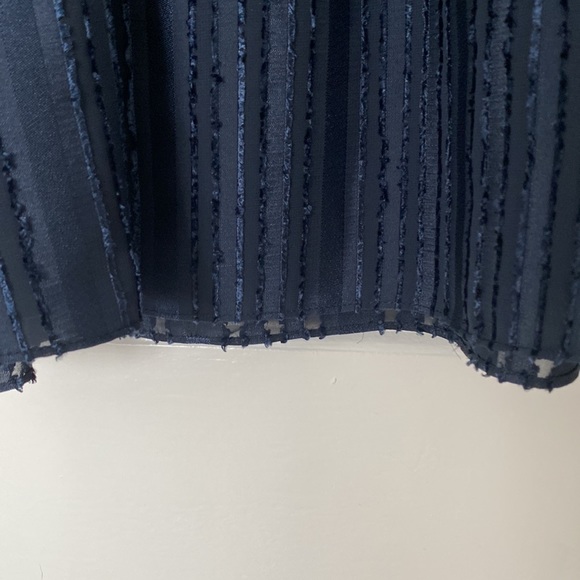 Navy Blue Parker Front Wrap Dress Size S NWT - Picture 5 of 9